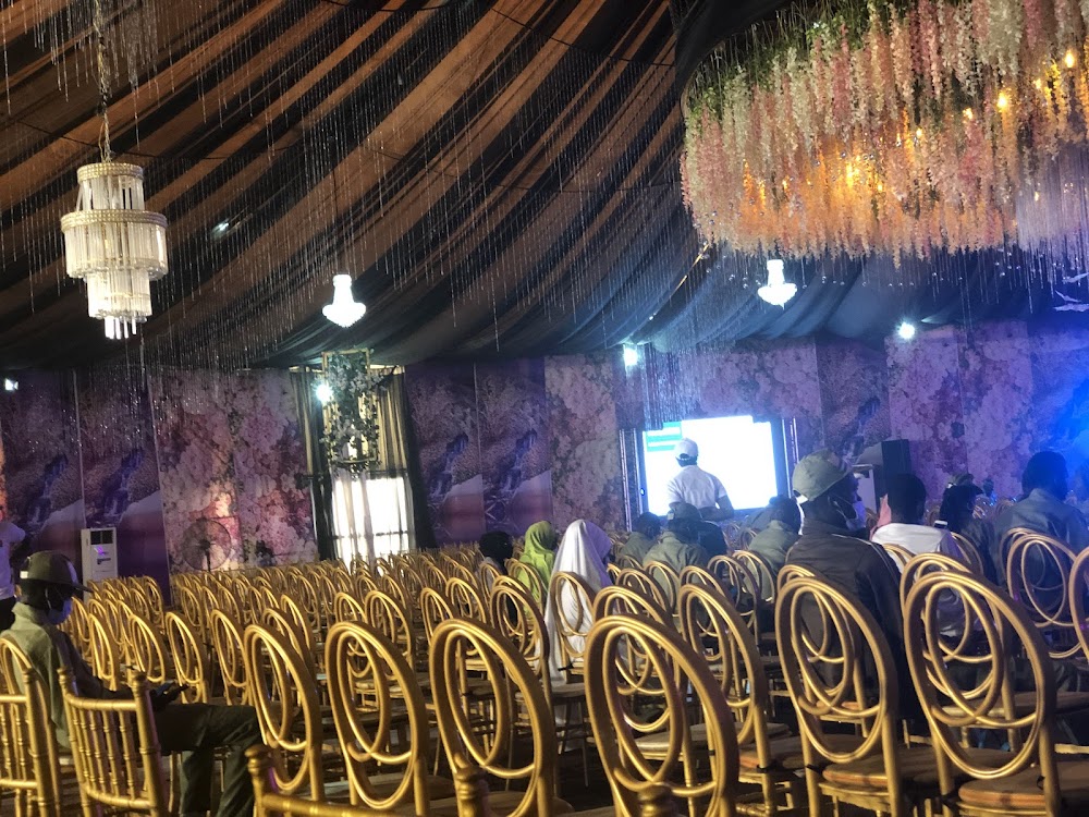 The Afficient 74 Sultan Road interior - Kano wedding hall